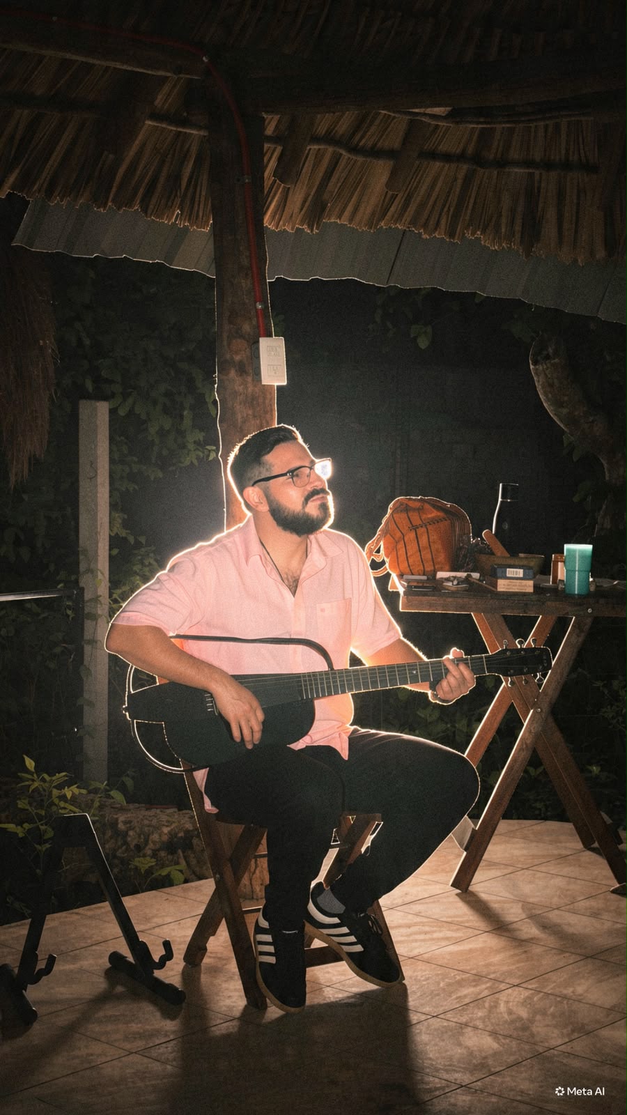 Meditación y preguntas en el taller