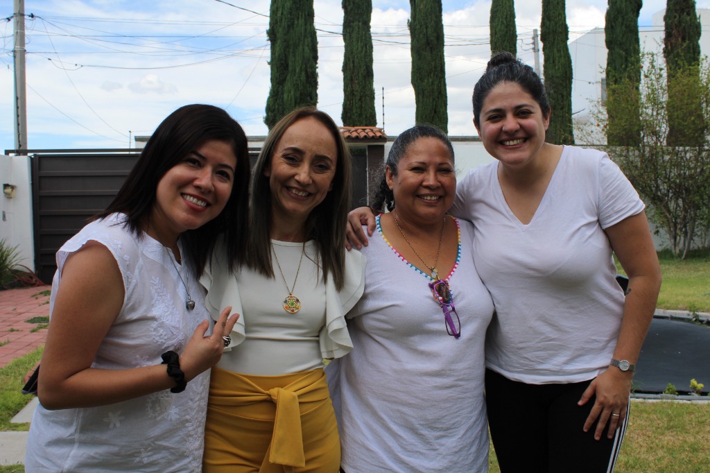 Participantes felices del taller